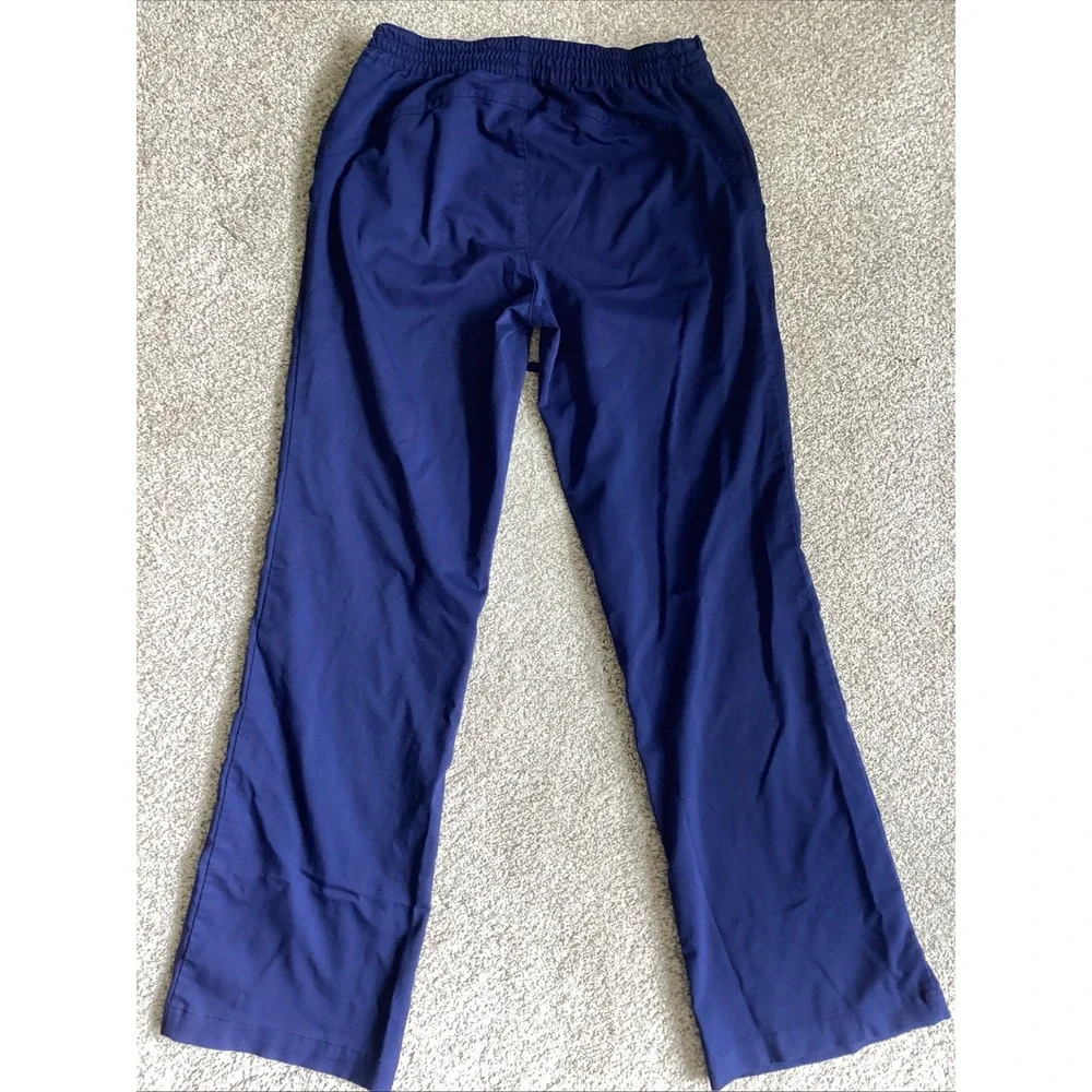 Healing Hands Purple Label Navy Blue Scrub Pants Women's Size Small No Tag